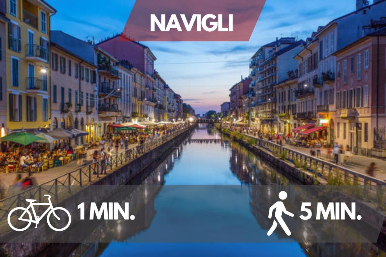 Navigli Design Loft - 7 Stops From Duomo, Ac, Netflix Daire Milano Dış mekan fotoğraf